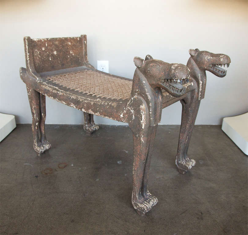 Egyptian Revival Bench at 1stDibs egyptian bench, egyptian revival